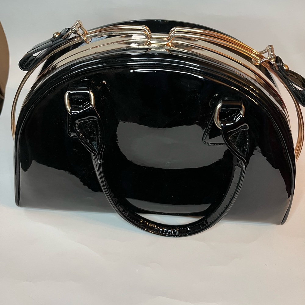 Patent-Leather Purse